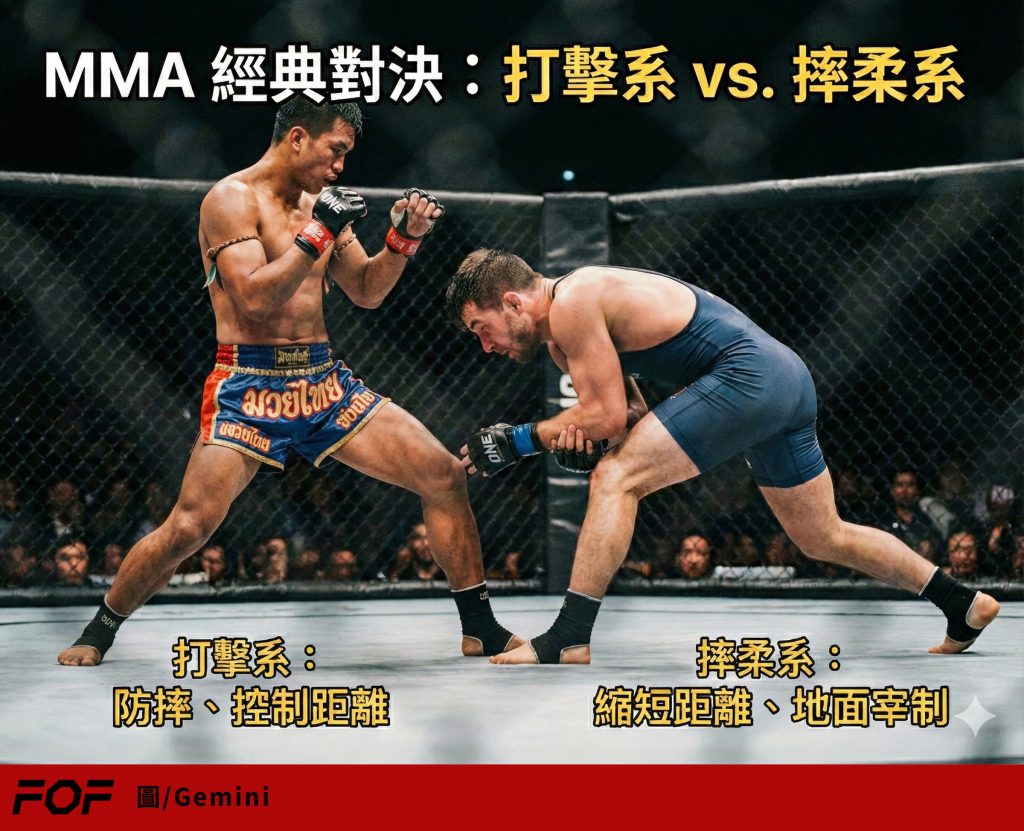 MMA格鬥經典對決